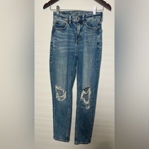 American Eagle Strigid Blue Jeans Size 00 Short